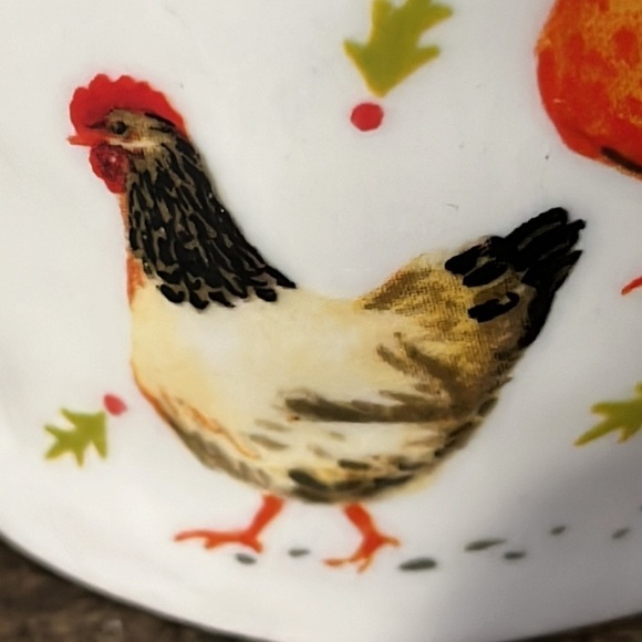 BOOVILLE Magenta 3 French Hens mug  Angela Staehling B37 - Picture 8 of 12